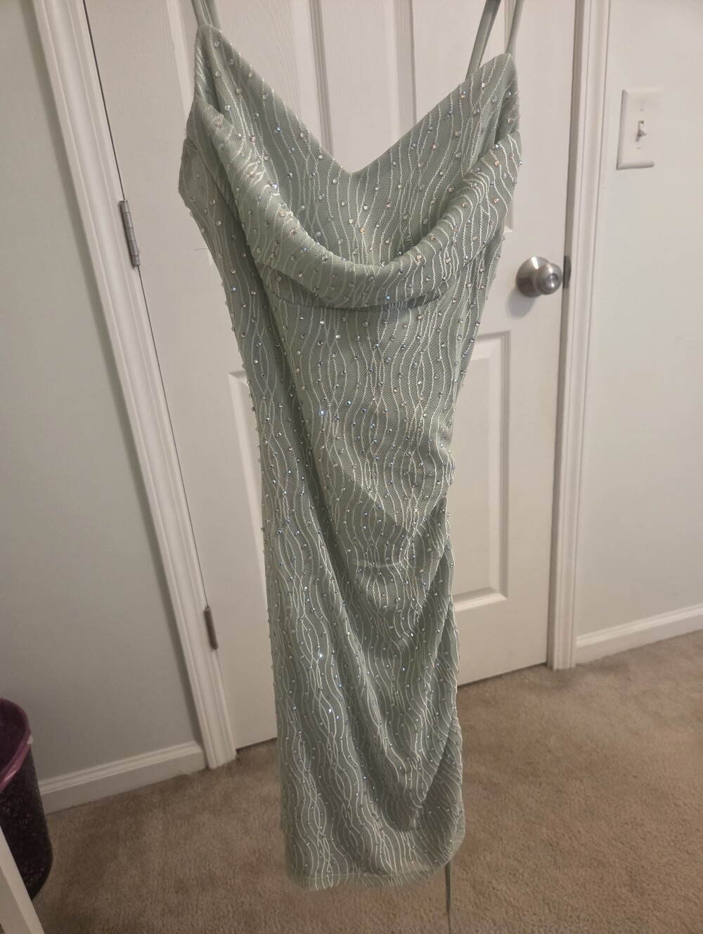 Elegant Sage Green Windsor Hoco Dress